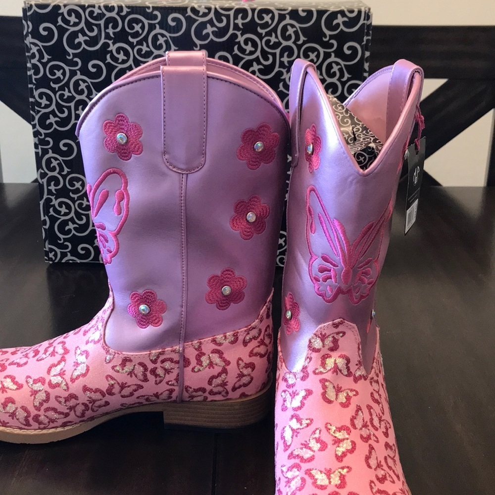 NEW in Box Blazin Roxx Western Pecos Boots YOUTH/ADULT SIZE - Picture 9 of 10